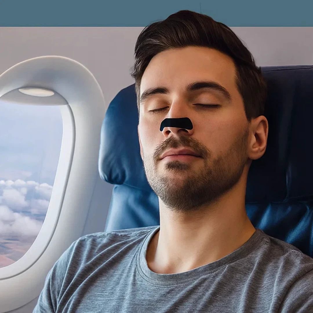 AirEase | Nasal Strips – Snoring Relief – Breathable Mesh – For Restful Sleep Bowlift by Bowlift