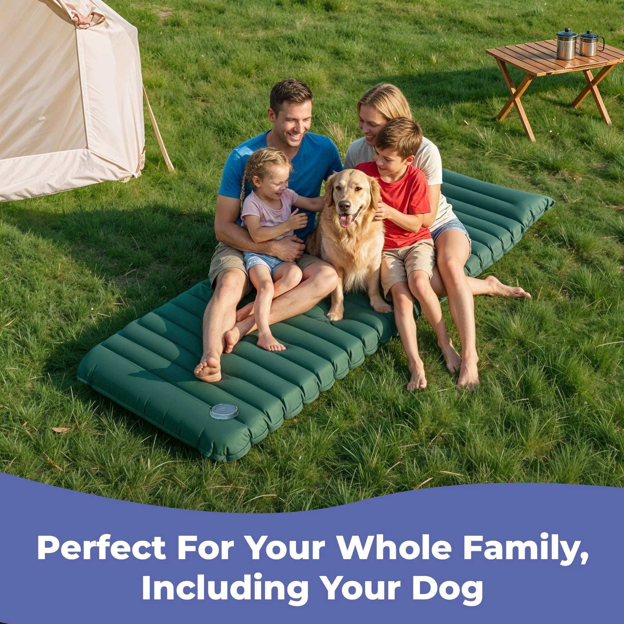 Camping Inflatable & Portable Mattress Bowlift by Bowlift
