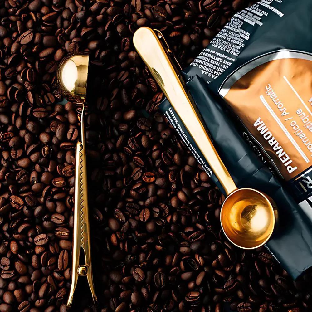 Seal & Scoop Coffee Spoon by Casa & Beyond