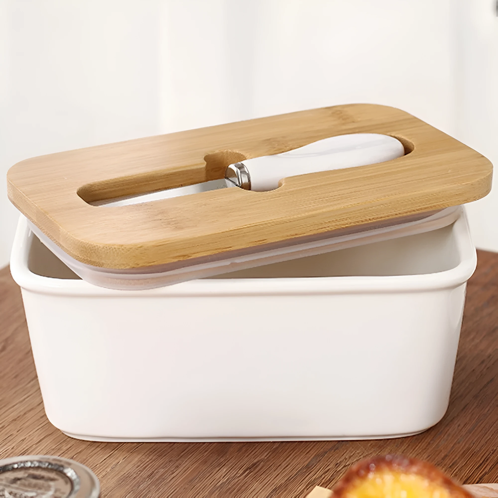 Sleek Butter Cutter Container by Casa & Beyond
