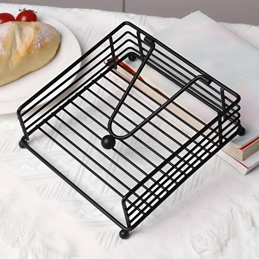 Sleek Iron Napkin Holder by Casa & Beyond