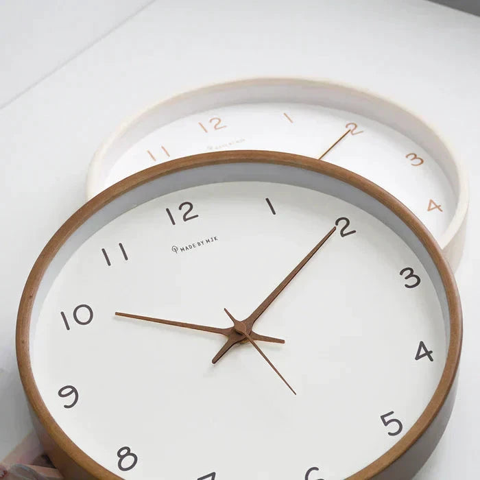NordWood Silent Wall Clock Bowlift by Bowlift