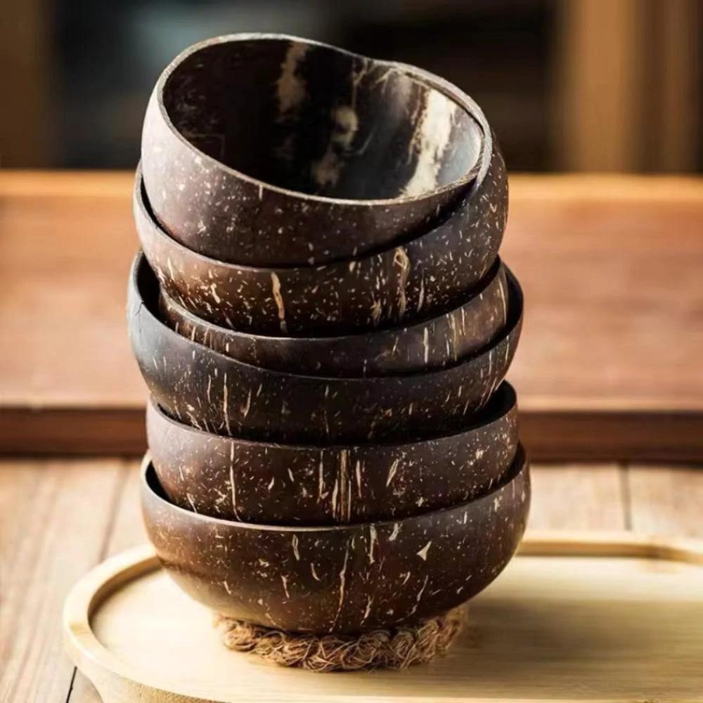 Handcrafted Coconut Bowls by Casa & Beyond