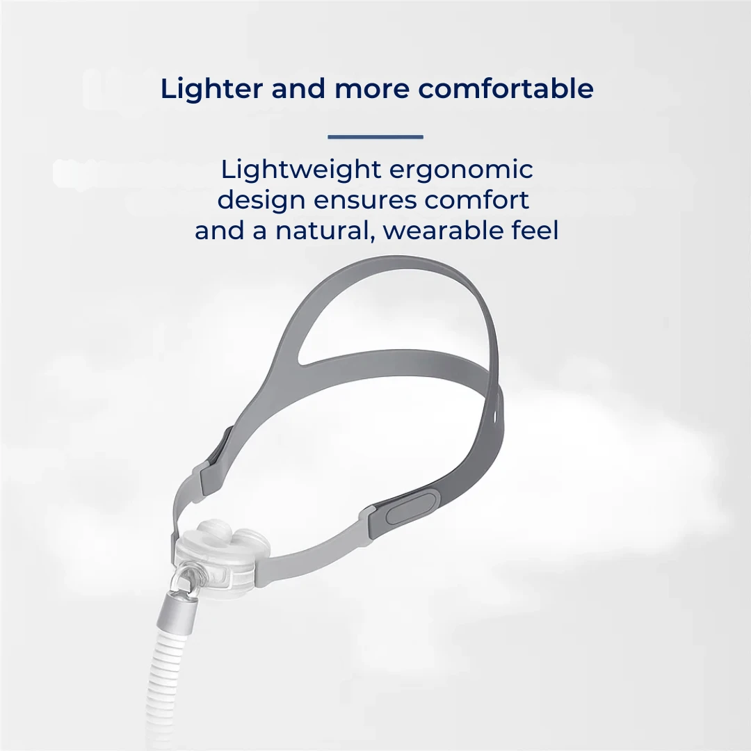Quiet Sleep – Lightweight Silicone – Side Sleepers Seeking Comfort – Reduces Leaks – Easy Breathing Bowlift by Bowlift
