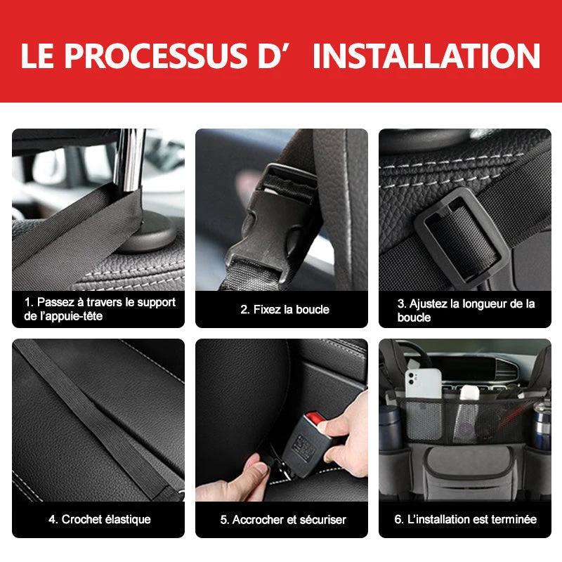 Car seat storage bag by Bowlift