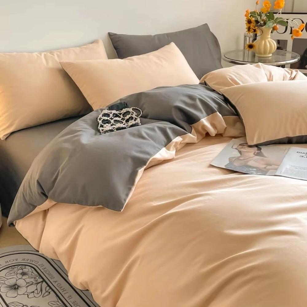 Lustova Cotton Duvet Cover | 3pcs Set by Casa & Beyond