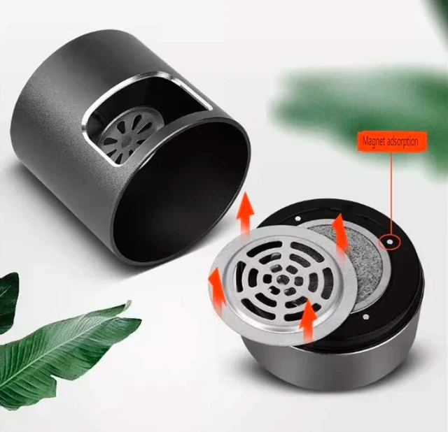 Smart Smokeless Ashtray – Negative Ion with HEPA Filter & Rechargeable Battery by BowLift