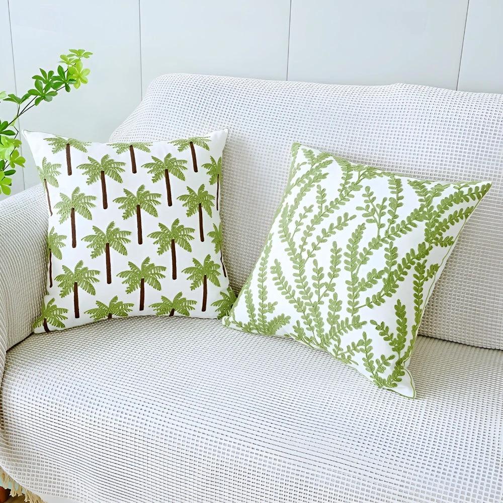 Verdant Paradise Cushion Cover by Casa & Beyond