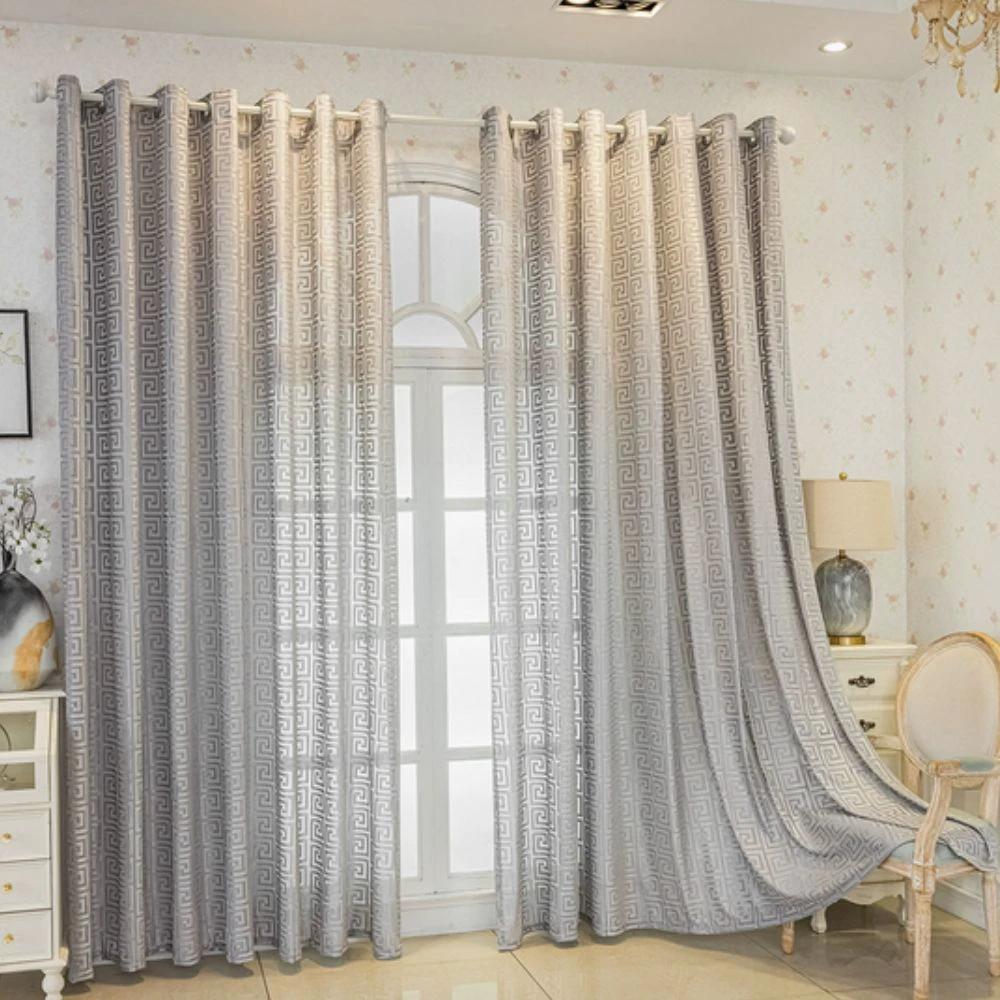 Imperial Maze Embroidered Curtain by Casa & Beyond