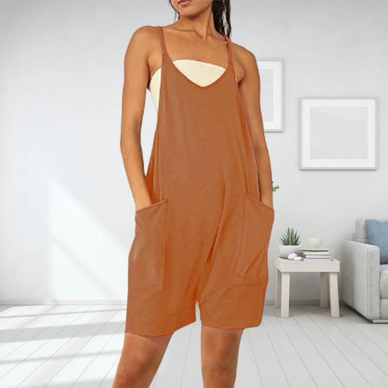 Sleeveless dress with pockets by Bowlift