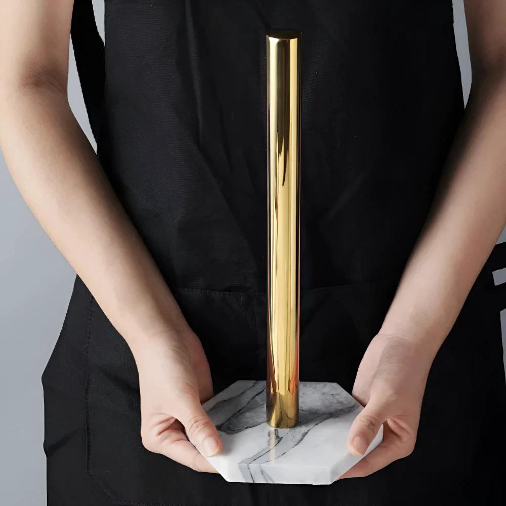 Marble Base Paper Towel Holder by Casa & Beyond