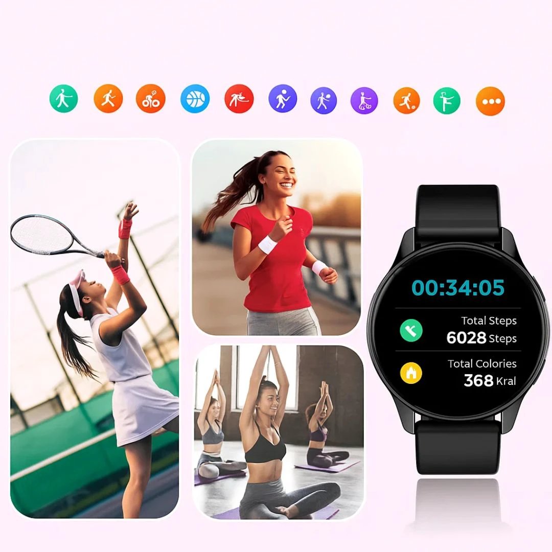 VitalSync | Smartwatch with Call Function – Health Monitoring – For Active Women Bowlift by Bowlift