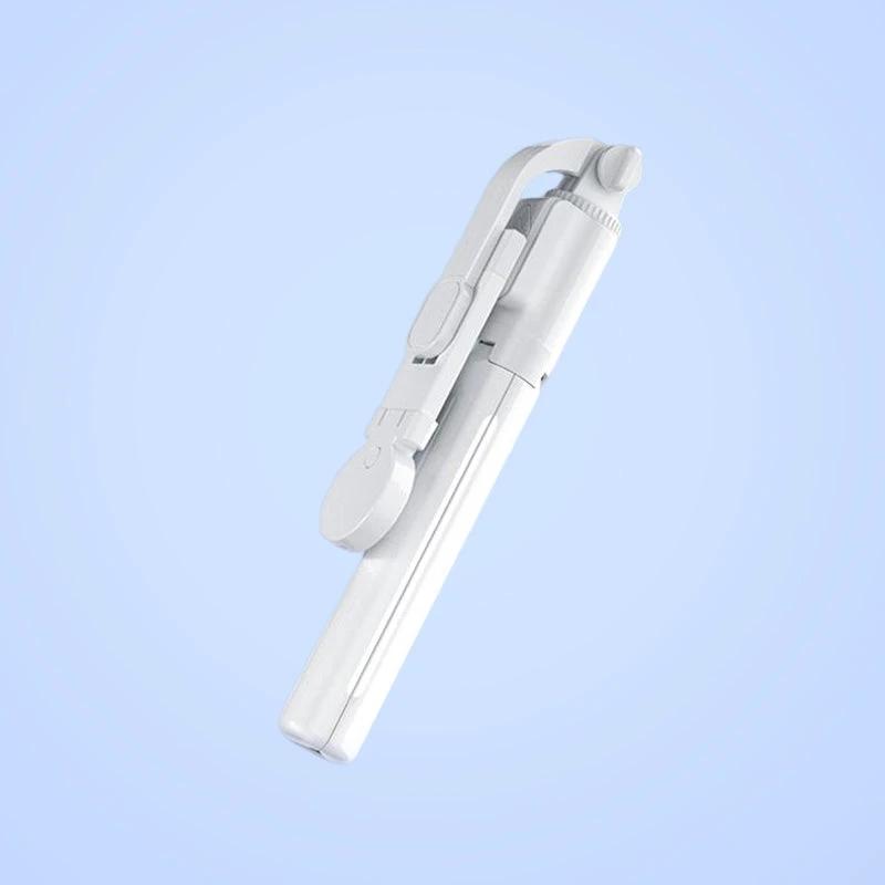 Selfie stick with LED additional light by Bowlift