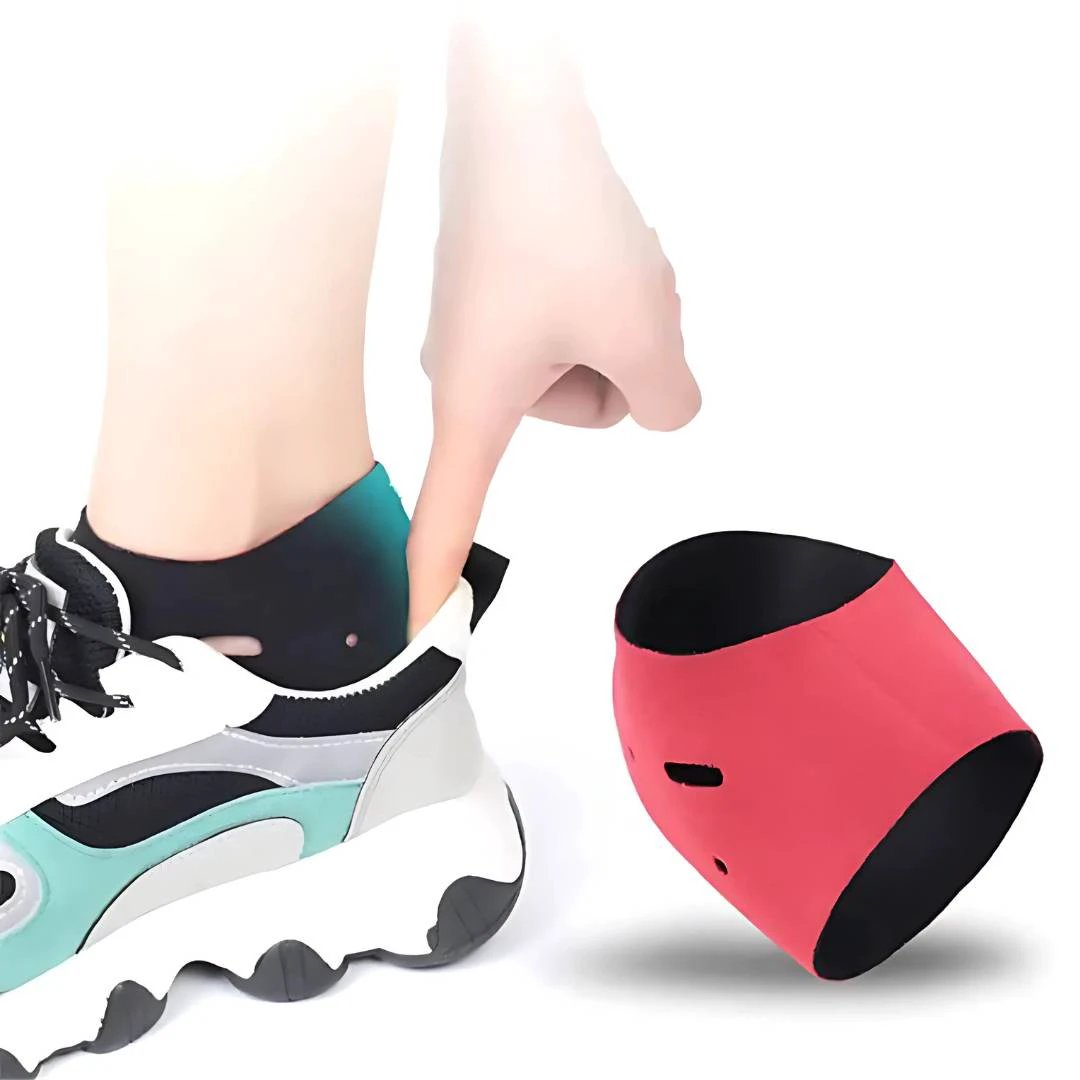 SootheSteps Heel Socks | Cushioned Support for Dry Cracked Heels - Plantar Fasciitis Relief - Ideal for Daily Use Bowlift by Bowlift
