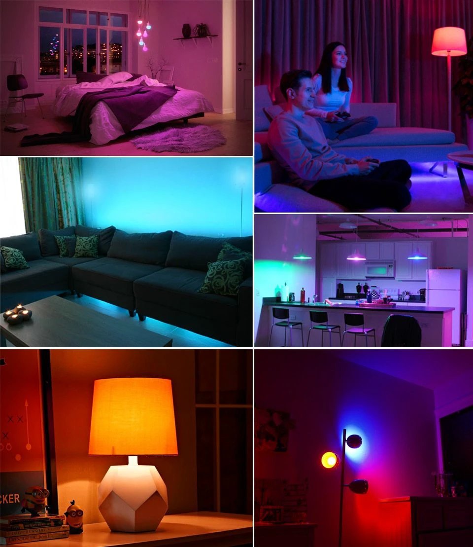 Liora - 16 Color Change LED Light Bulb by Bowlift