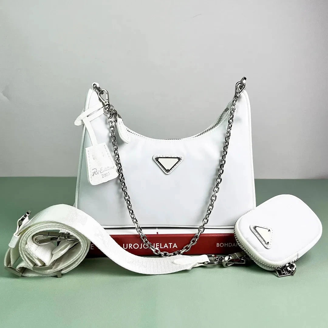 Women’s Luxury Bags High Quality Leather Shoulder Armpit Purse Set by jimmy_luxuries