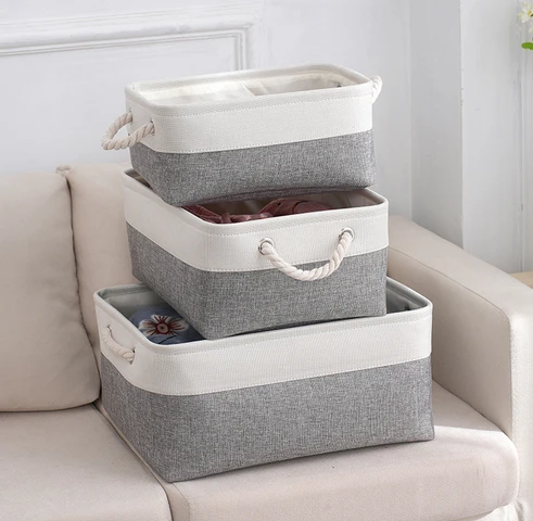 Folding Storage Basket by Casa & Beyond