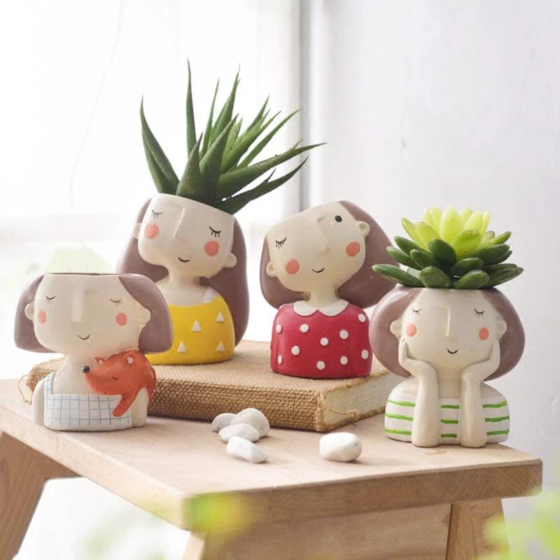 Playful Succulent Containers Bowlift by Bowlift