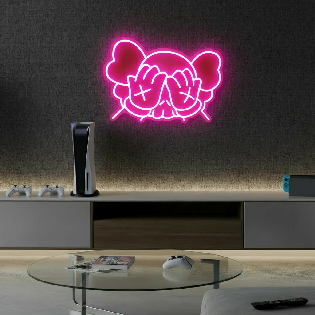KAW Anime Neon Sign Home Decor Personalized Gift by Neonchics