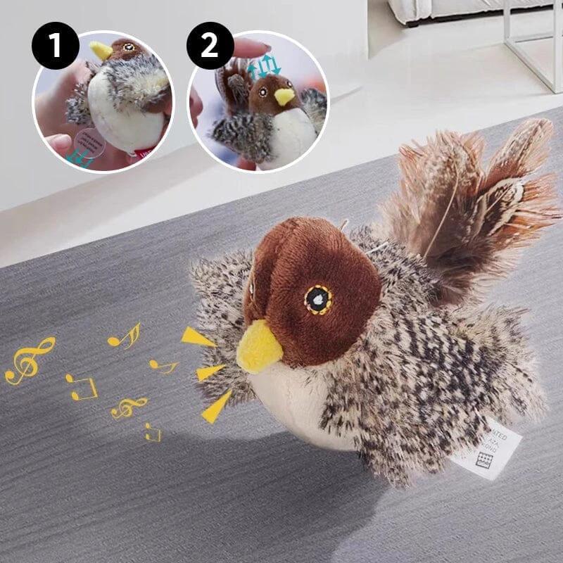 Cat toy - Simulated chirping bird Bowlift by Bowlift