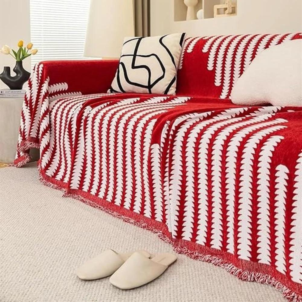 Modern Monochrome Fern Sofa Cover by Casa & Beyond