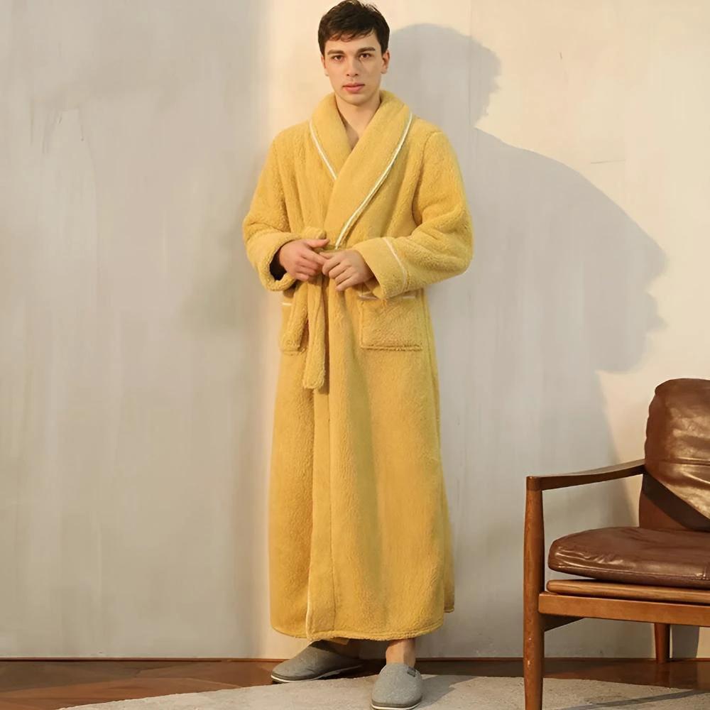 Sherpa Comfort Bathrobe by Casa & Beyond