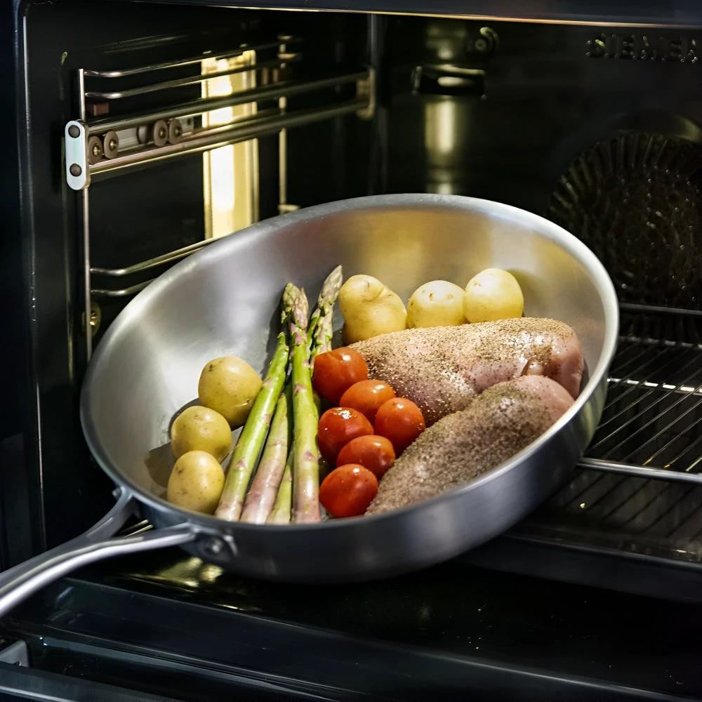 Stainless Steel Frying Pan by Casa & Beyond