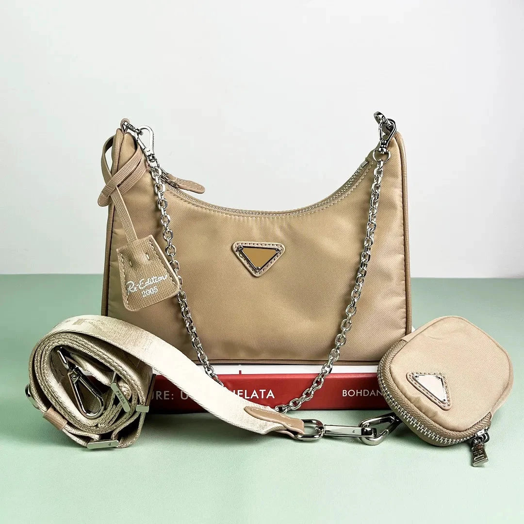 Women’s Luxury Bags High Quality Leather Shoulder Armpit Purse Set by jimmy_luxuries