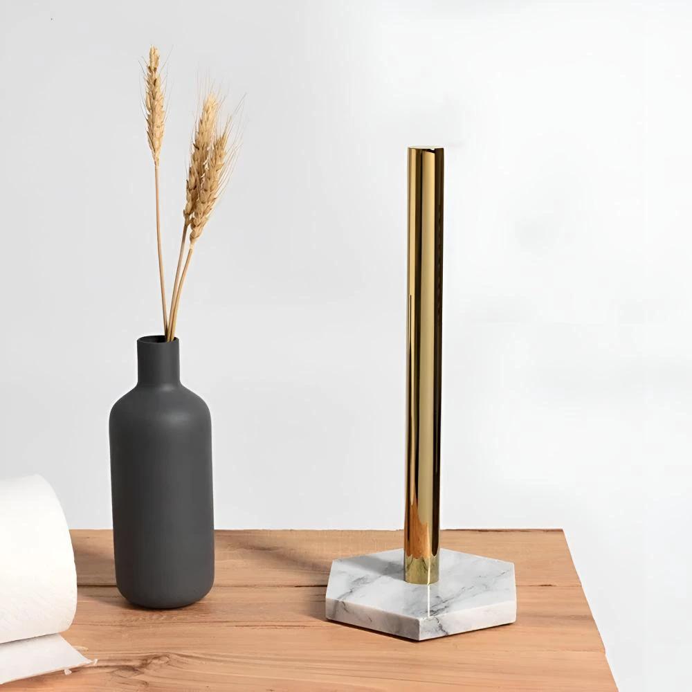 Marble Base Paper Towel Holder by Casa & Beyond