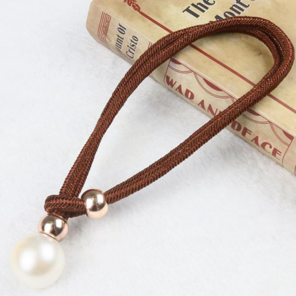 Lustrous Pearl Curtain Tie Back | 2 Pcs Set by Casa & Beyond