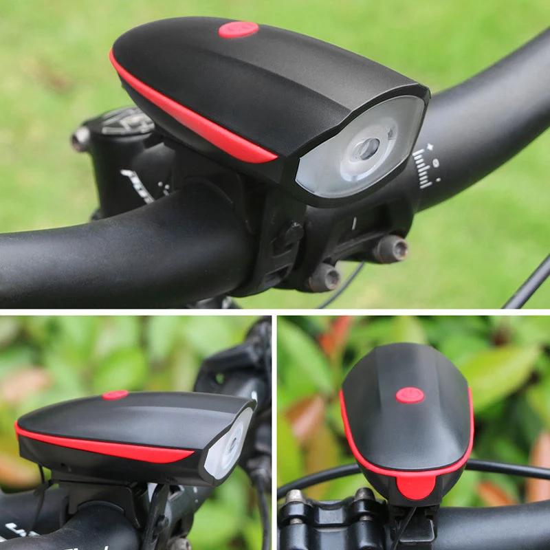 USB-rechargeable mountain bike headlight by Bowlift