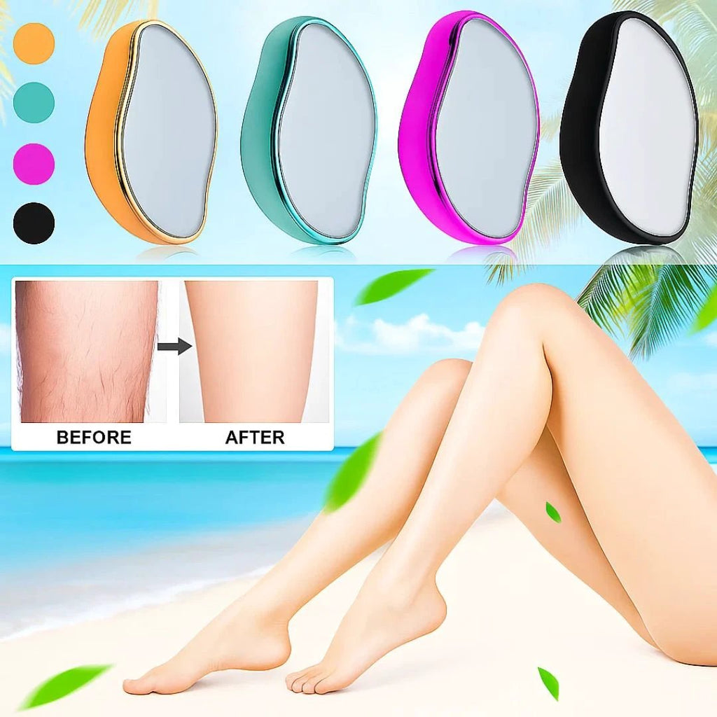 SilkEase | Crystal Hair Remover – Pain-Free Exfoliation – Ultra-Fine Crystal Surface – For Sensitive Skin Bowlift by Bowlift