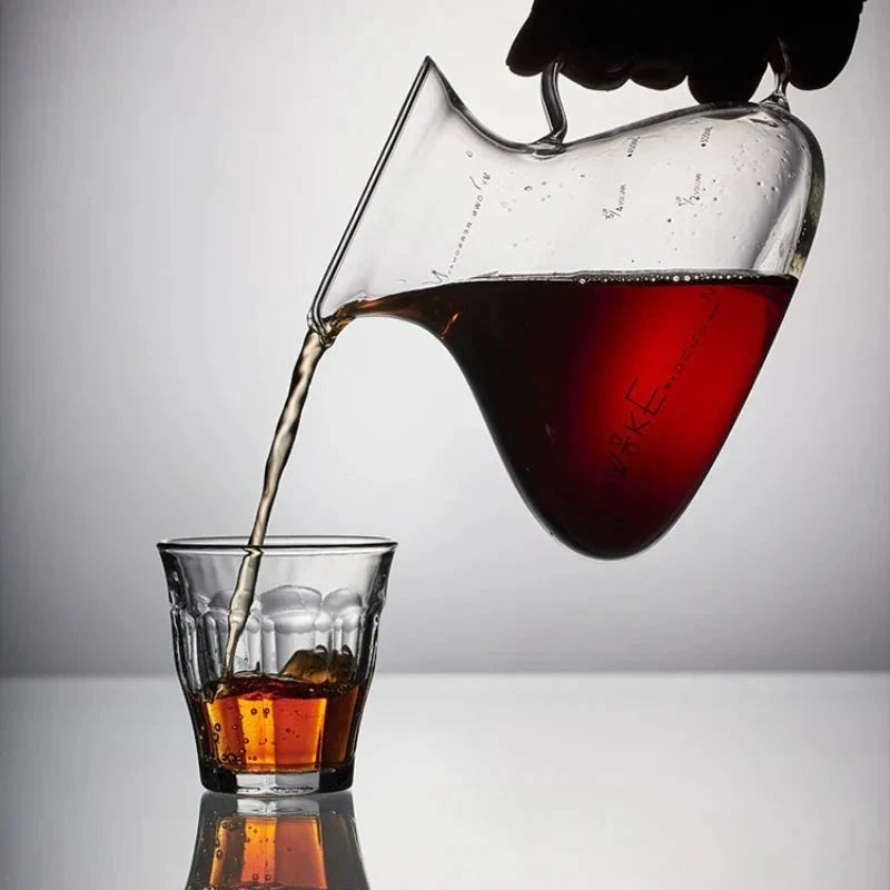 15oz Glass Pour Over Coffee Server Heat-Resistant Drip Brewing Carafe by Bowlift