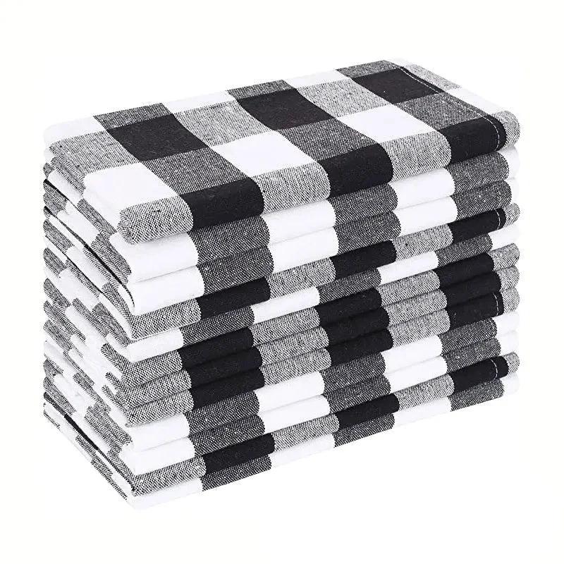 16" Reusable Polyester Tablecloth Napkins Set Thickened Placemats by Bowlift