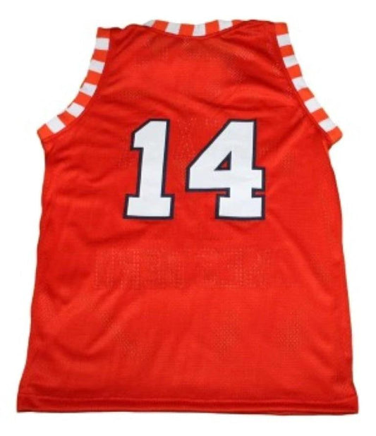 Bobby Joe Hill Jersey #14 Texas Western New Basketball Orange by My store basketball