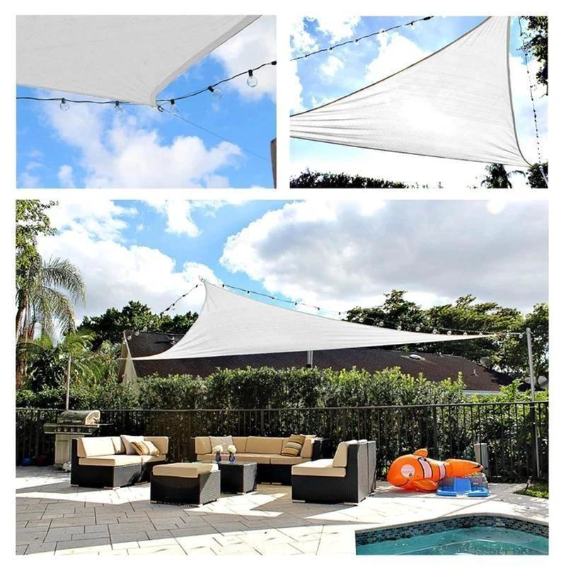 Triangular sunscreen canopy by BowLift