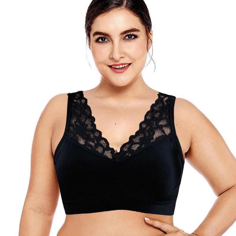 Breathable sports lace bra by BowLift