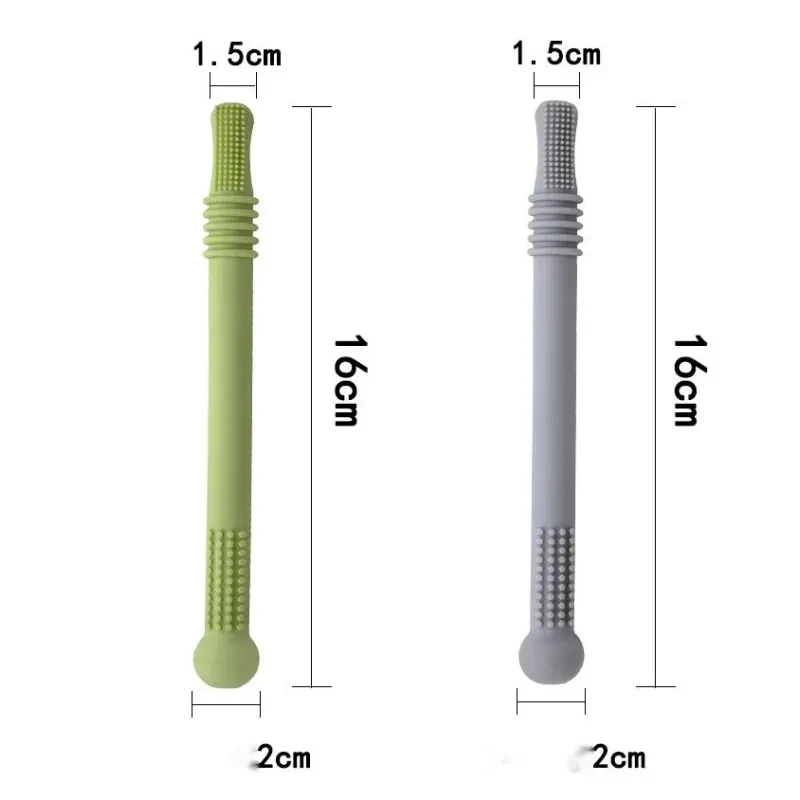 Teething tubes for babies – Reusable silicone teething aid by BowLift