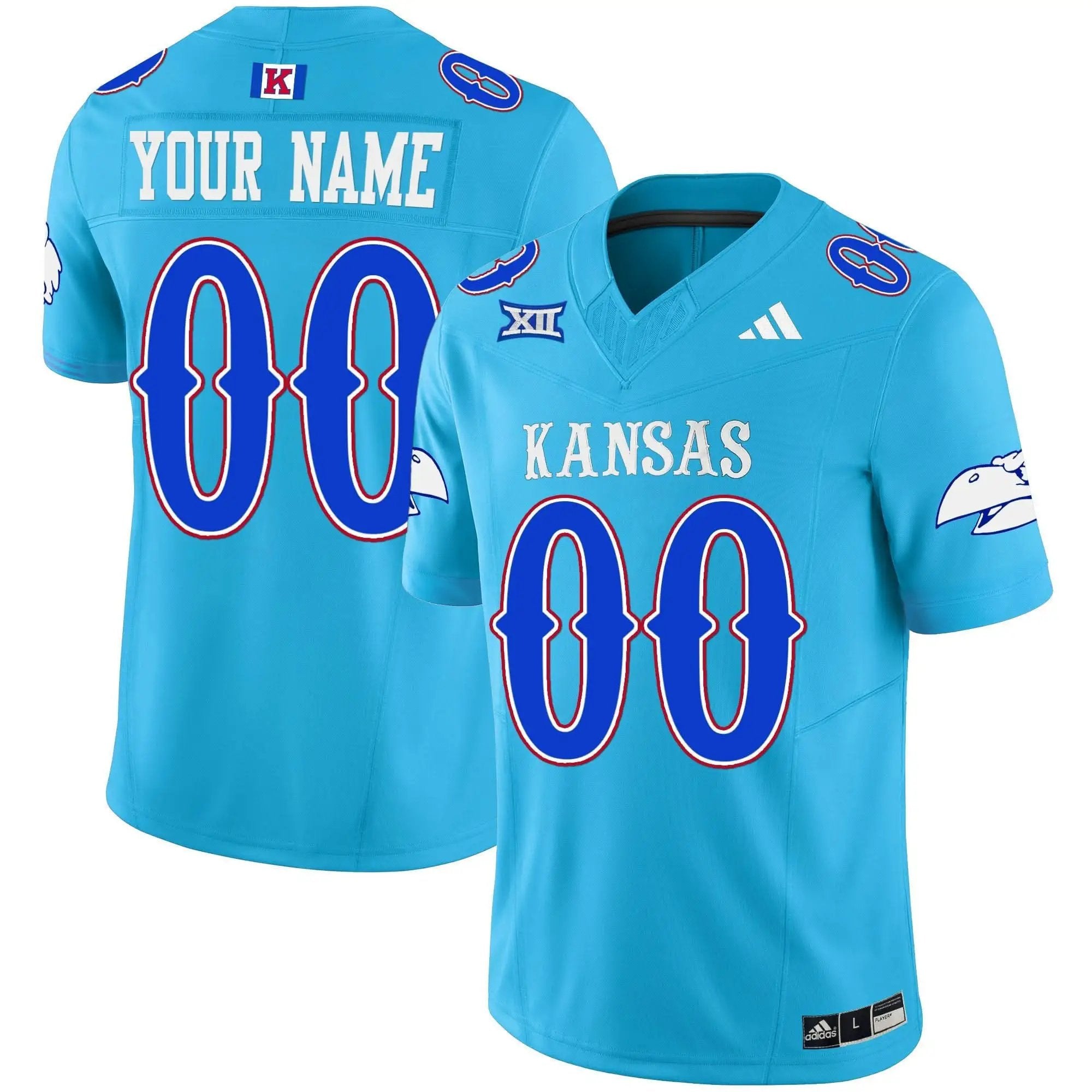 KJ Blackhawk Vapor Limited Custom Jersey by Kansas Jayhawks Blackhawk