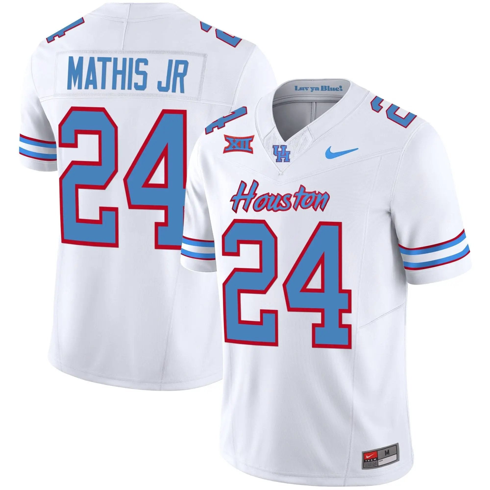 HOU 2023 Oilers Inspired Vapor Jersey V5 by Houston Cougars