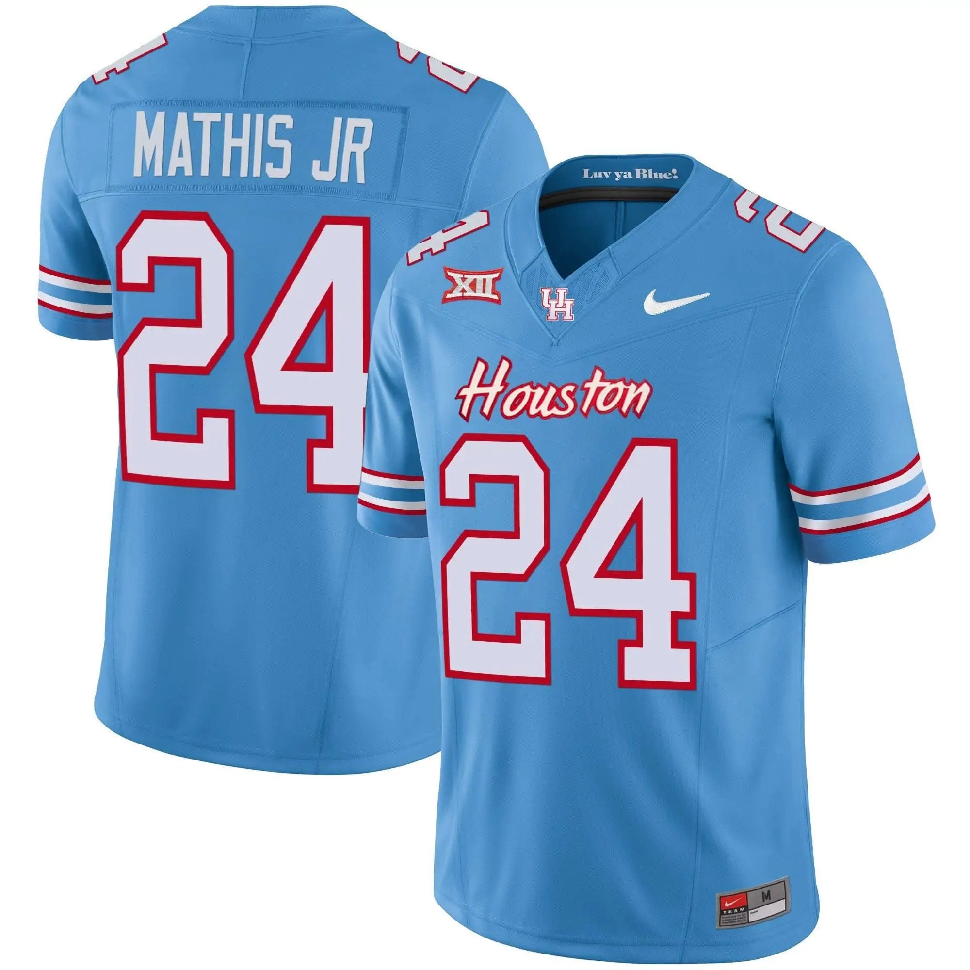 HOU 2023 Oilers Inspired Vapor Jersey V5 by Houston Cougars