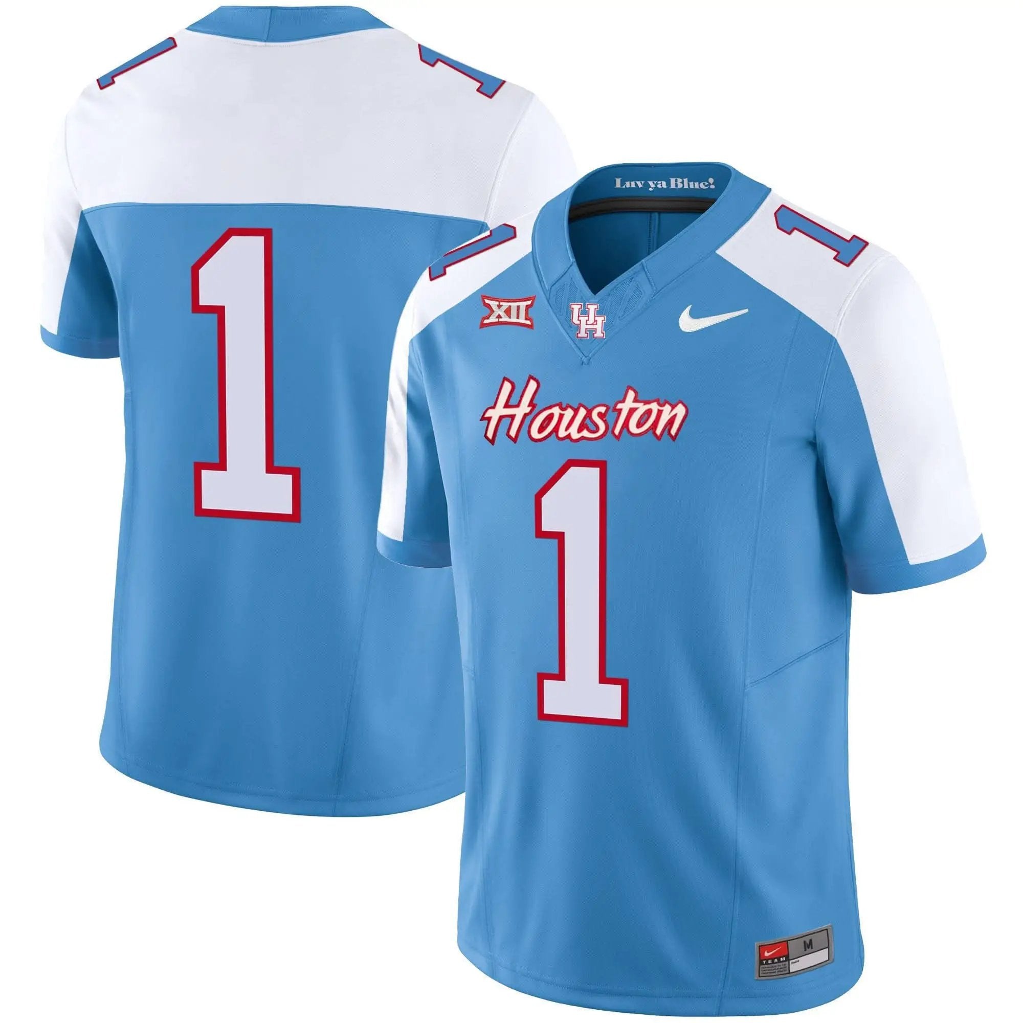 HOU 2023 Oilers Inspired Vapor Jersey V5 by Houston Cougars