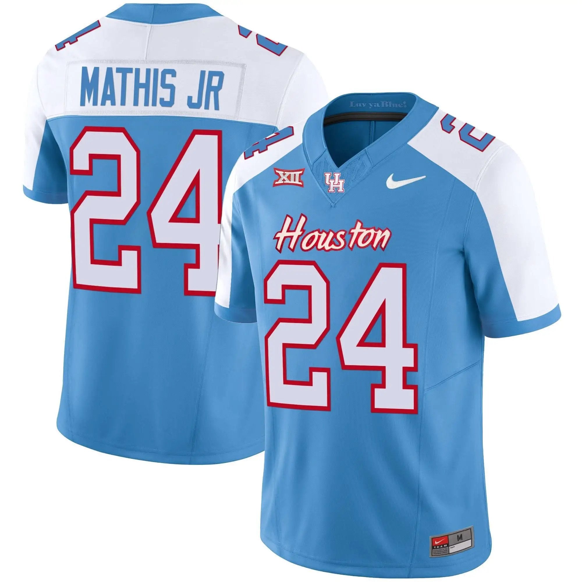 HOU 2023 Oilers Inspired Vapor Jersey V5 by Houston Cougars