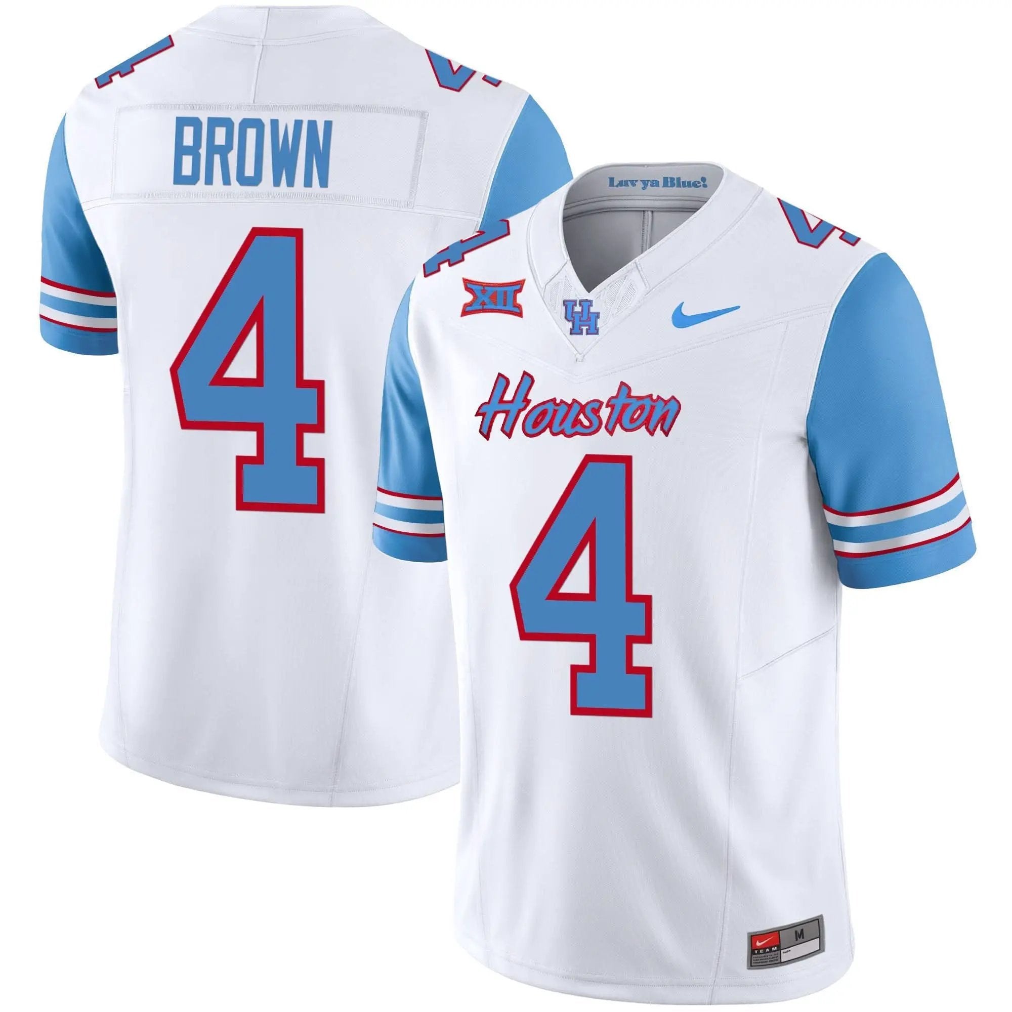 HOU 2023 Oilers Inspired Vapor Jersey V5 by Houston Cougars