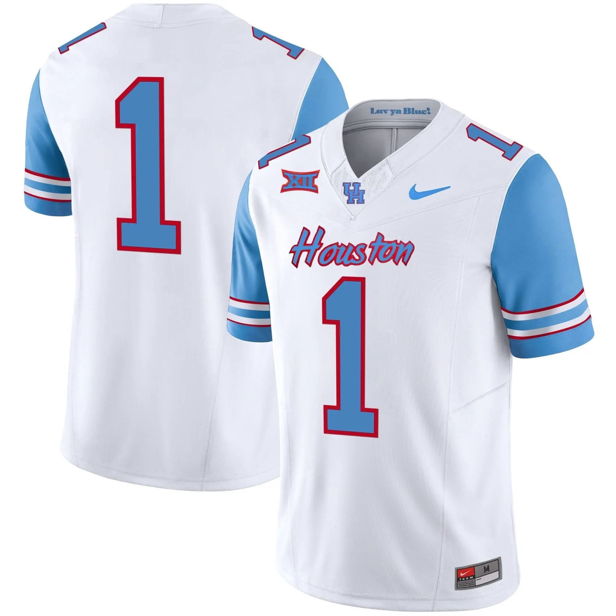 HOU 2023 Oilers Inspired Vapor Jersey V5 by Houston Cougars