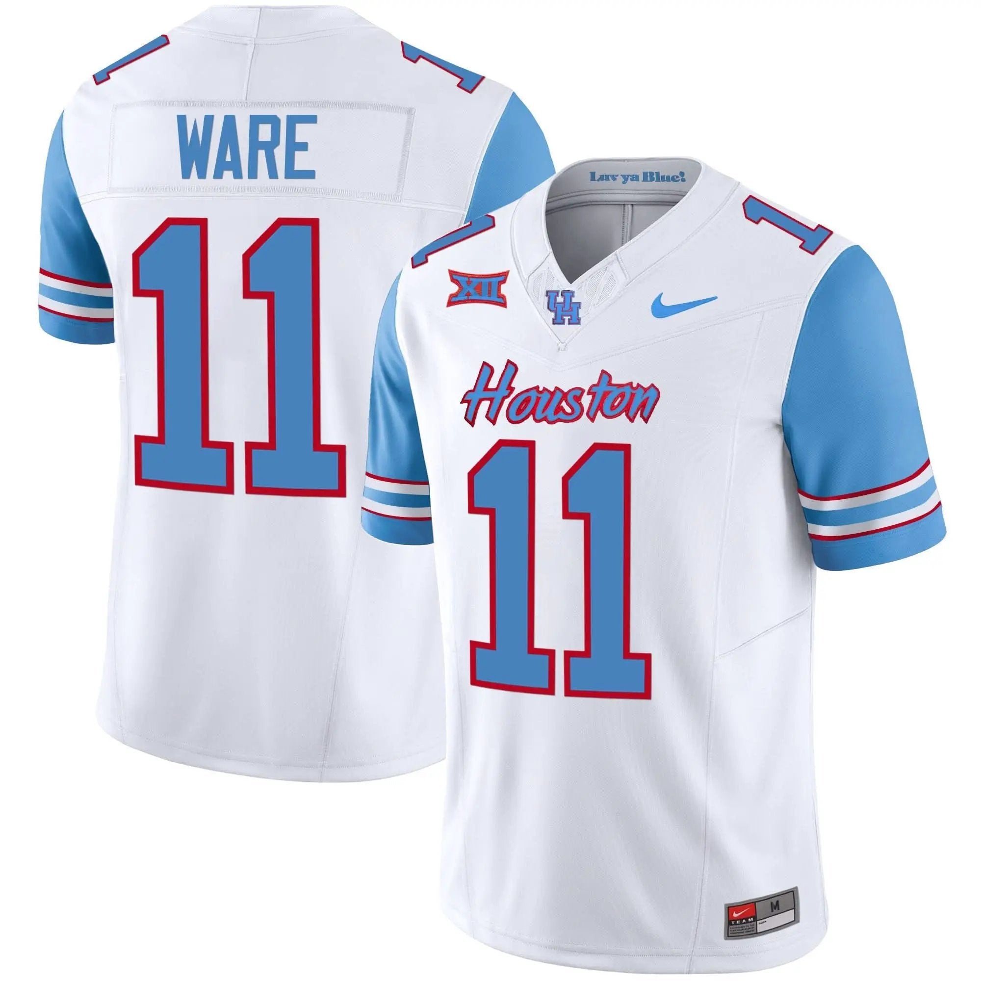 HOU 2023 Oilers Inspired Vapor Jersey V5 by Houston Cougars