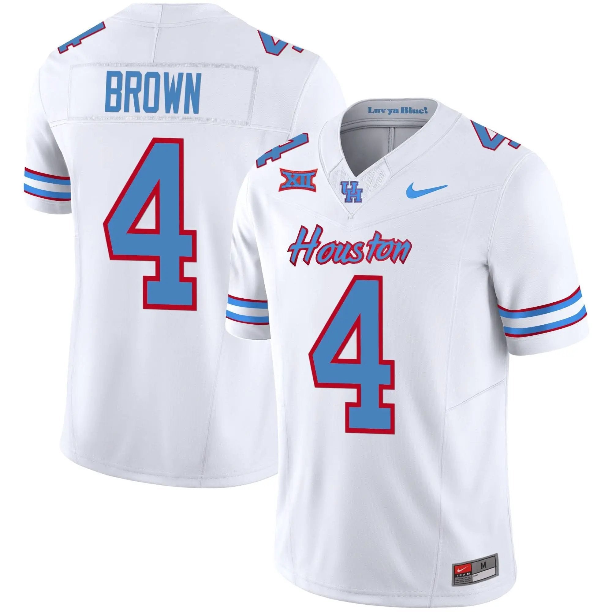 HOU 2023 Oilers Inspired Vapor Jersey V5 by Houston Cougars
