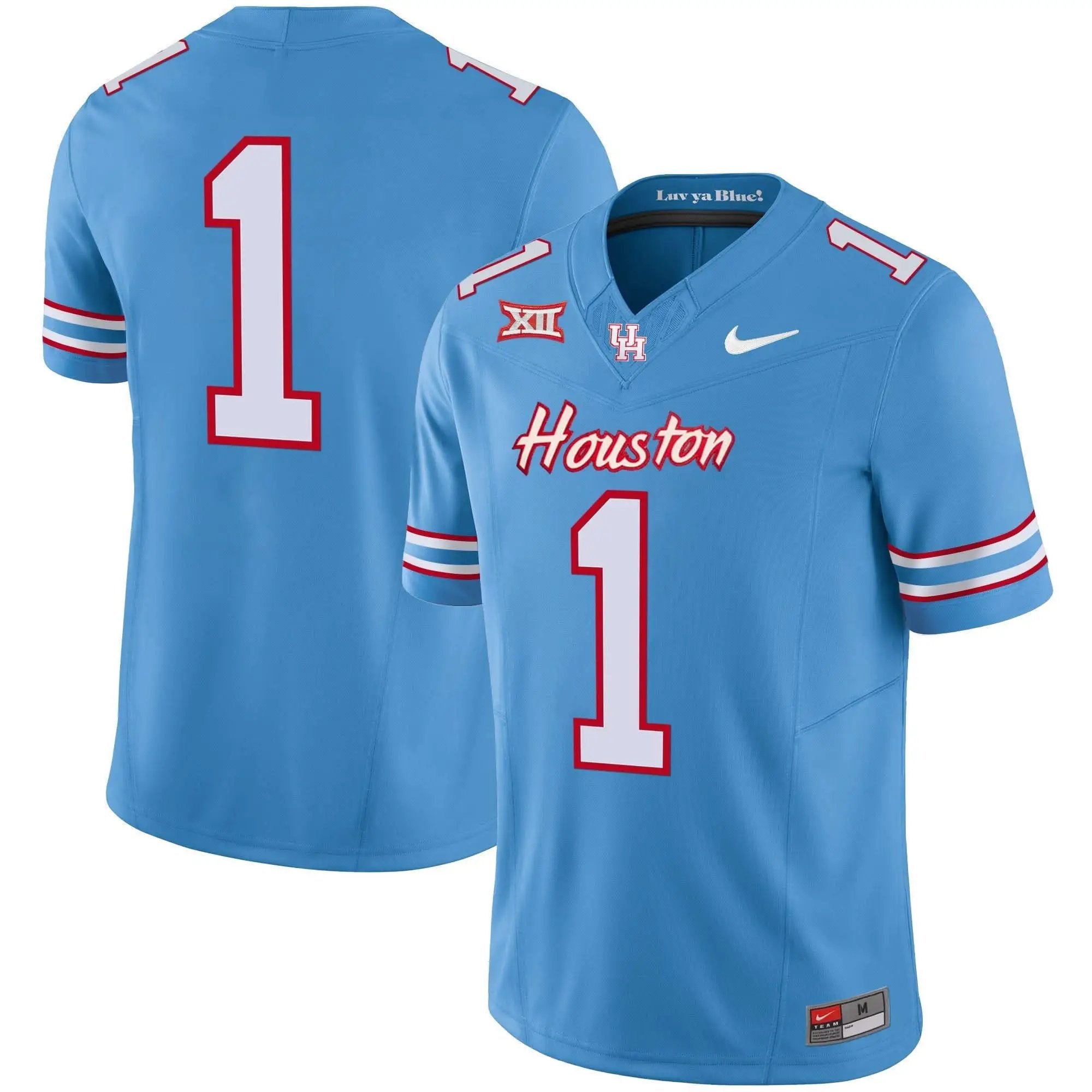 HOU 2023 Oilers Inspired Vapor Jersey V5 by Houston Cougars