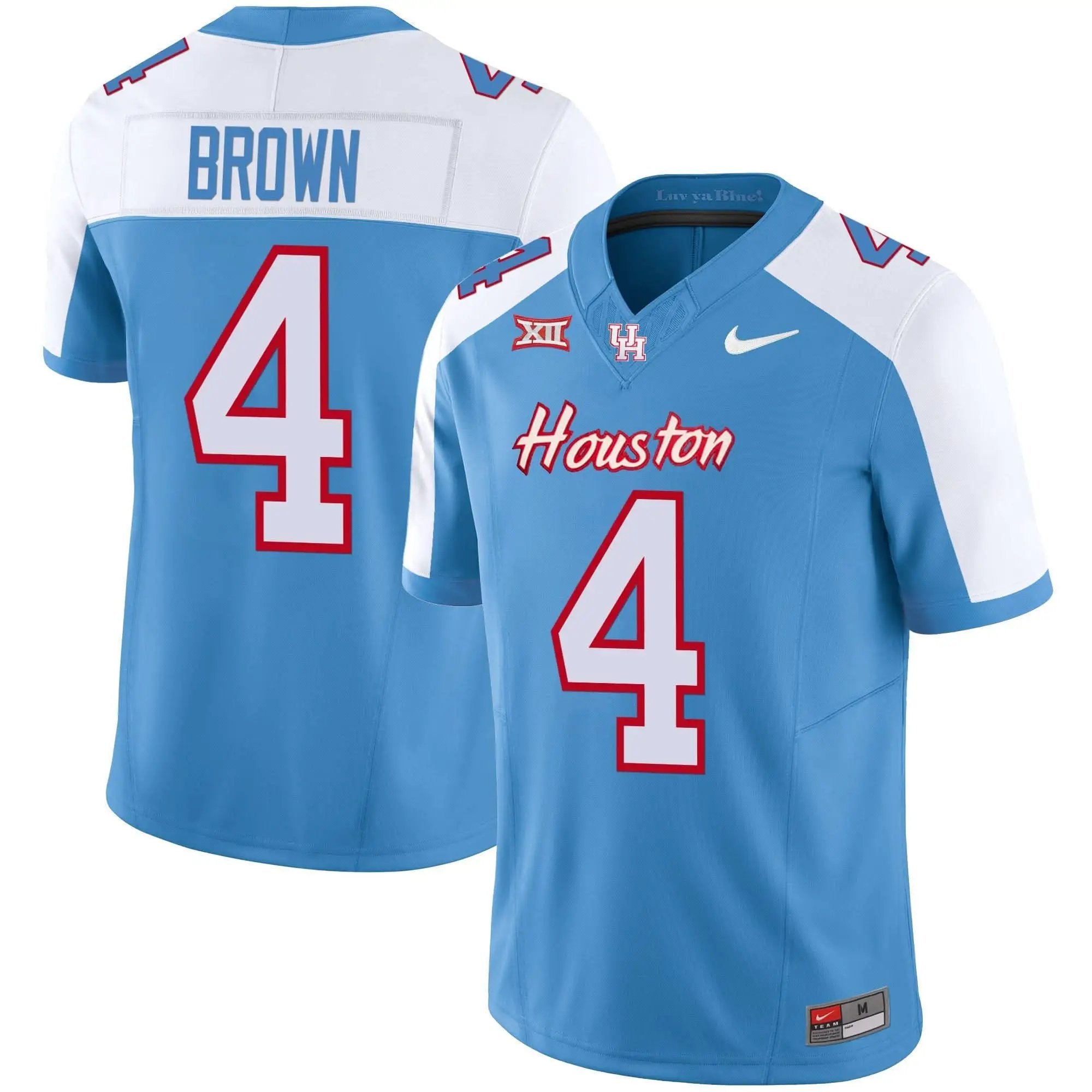 HOU 2023 Oilers Inspired Vapor Jersey V5 by Houston Cougars