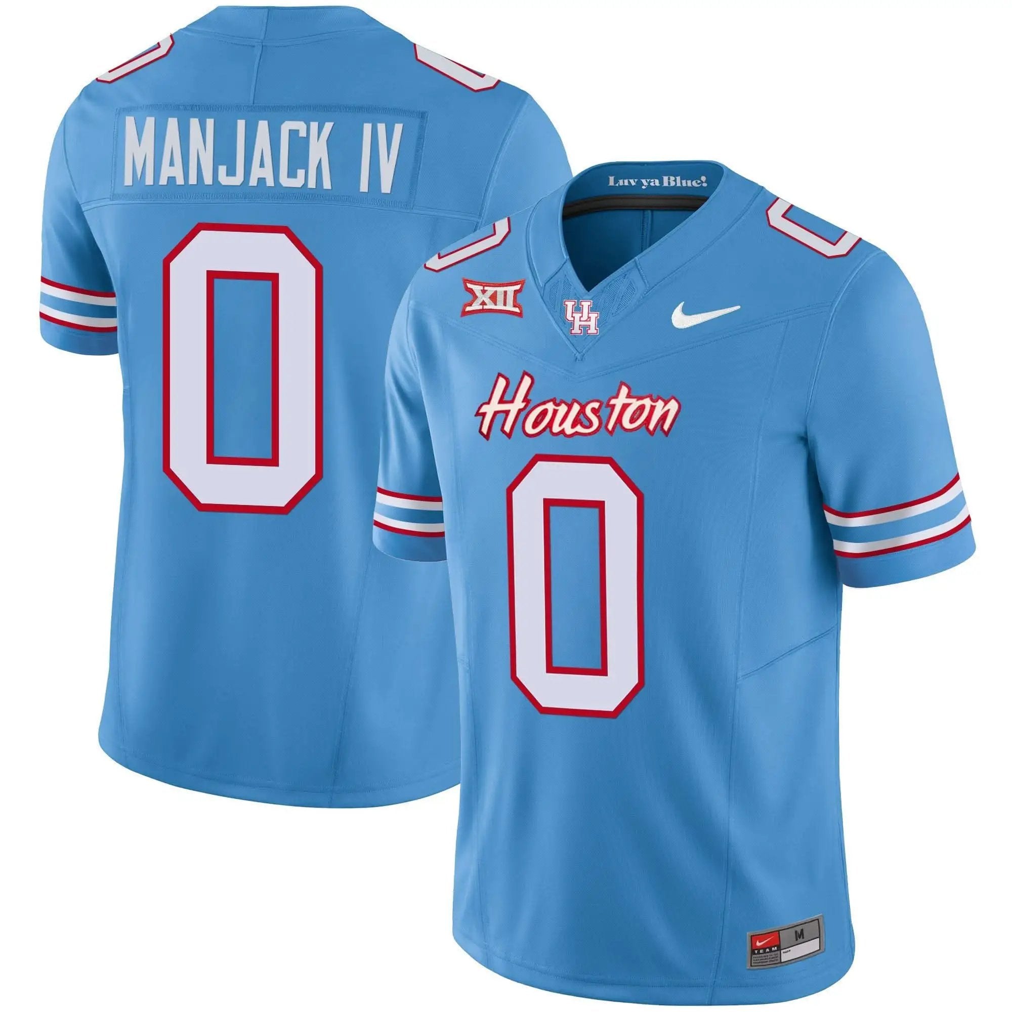 HOU 2023 Oilers Inspired Vapor Jersey V5 by Houston Cougars